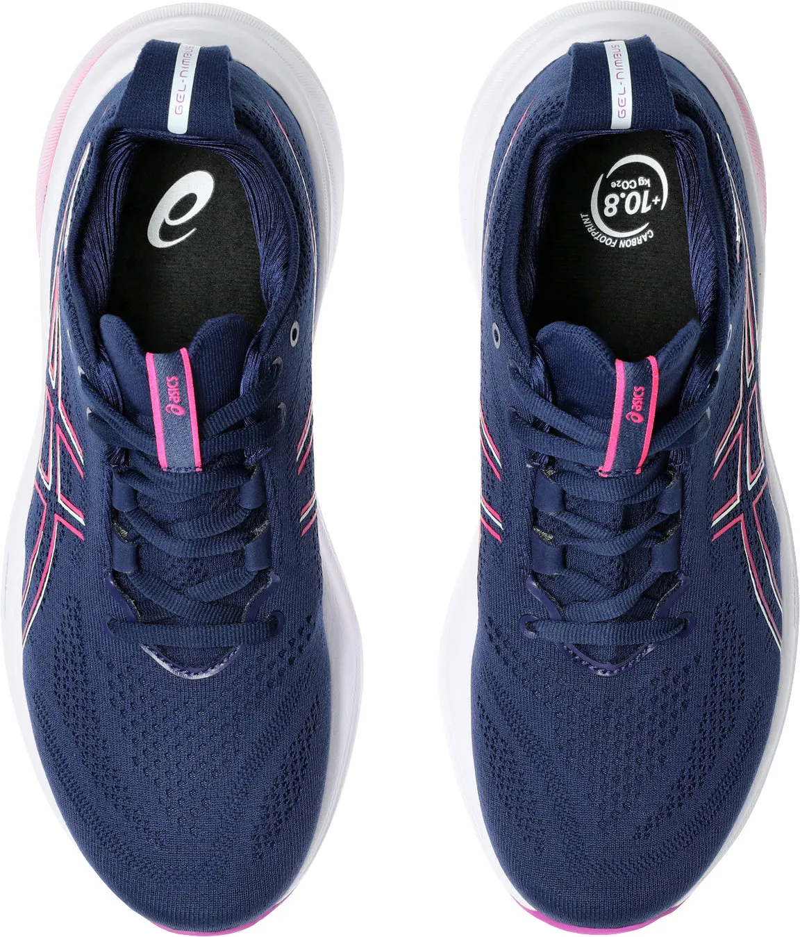 Asics Gel Nimbus 26 Womens Running Shoes - Navy