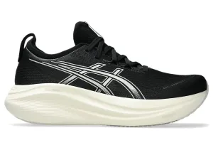 Asics Men's GEL-NIMBUS 27 Running Shoes in Black/Lake Grey