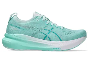 Asics Women's GEL-KAYANO 31 Wide (D) Running Shoes in Illuminate Mint/Pure Silver