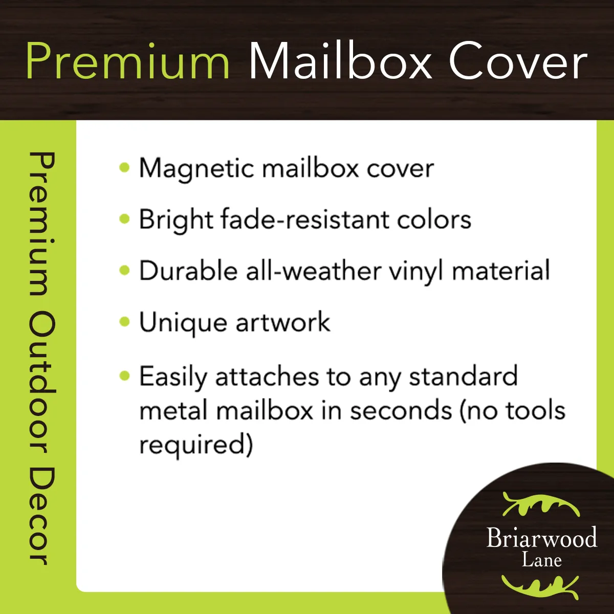 Autumn Bouquet Fall Mailbox Cover  - Standard Size -