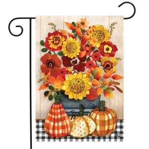 Autumn Bouquet Garden Flag 12" x 18"