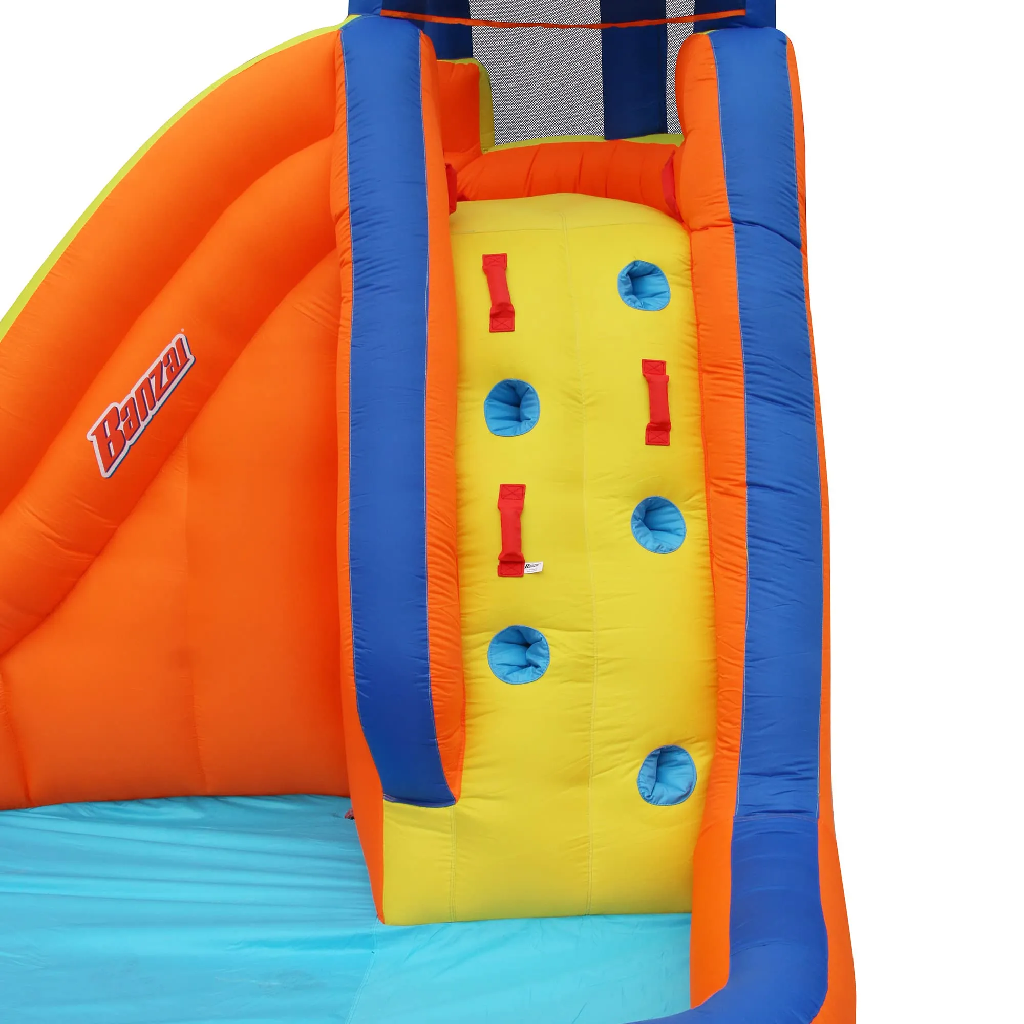 BANZAI Pipeline Water Park Toy Length: 14 ft 7 Width: 9 ft 6