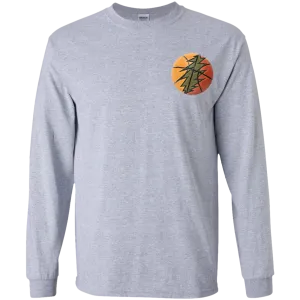 Basketball Bolt - Boys Youth Classic Long Sleeve T-Shirt