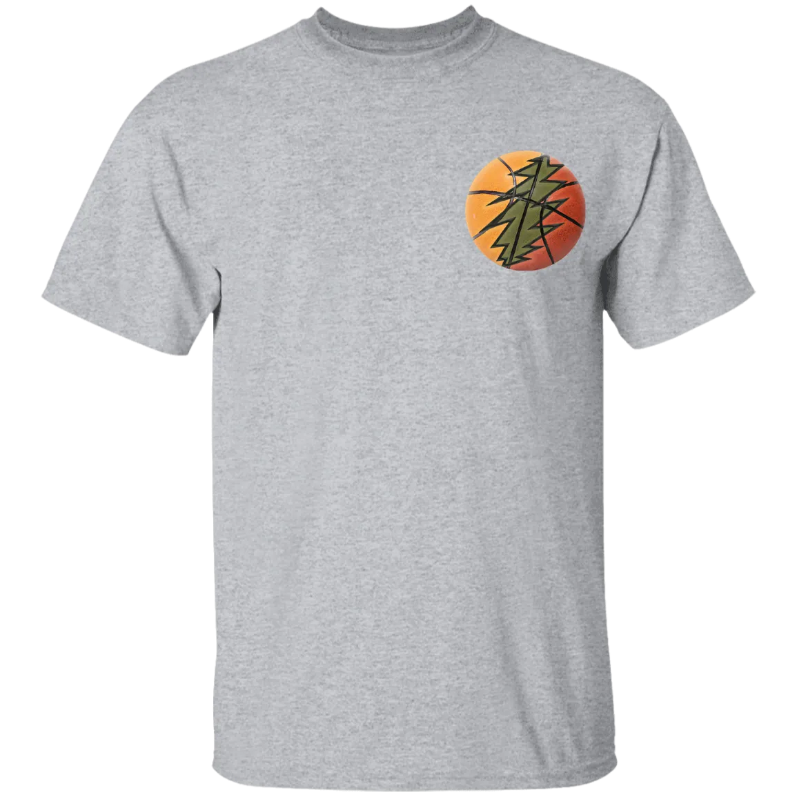 Basketball Bolt - Boys/Girls Youth Classic Short Sleeve T-Shirt