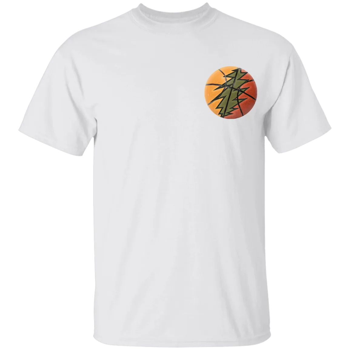 Basketball Bolt - Boys/Girls Youth Classic Short Sleeve T-Shirt