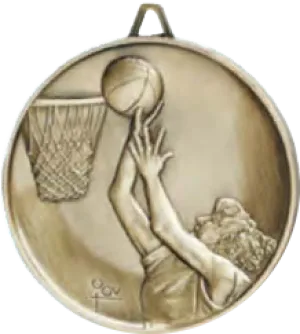 Basketball Female, High-Quality Satin Finish