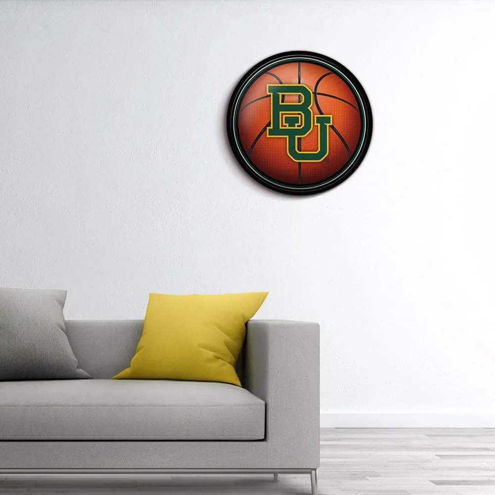 Baylor Bears: Basketball - Modern Disc Wall Sign