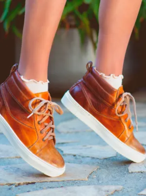 BedStu Rossela High Top - Cafe Latte