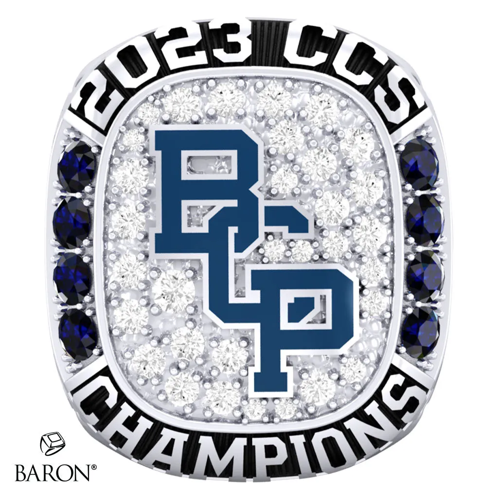 Bellarmine College Prep Basketball 2023 Championship Ring - Design 2.3