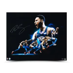 Ben Simmons Autographed "Drive" 30 x 24