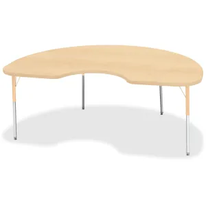 Berries Adult Height Maple Top/Edge Kidney Table