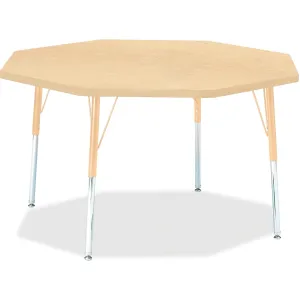Berries Adult Height Maple Top/Edge Octagon Table