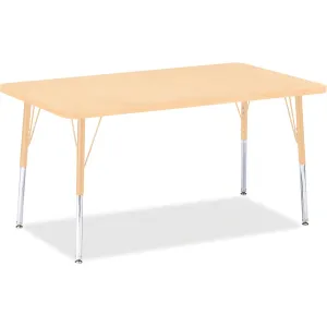 Berries Adult Height Maple Top/Edge Rectangle Table