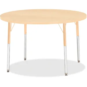 Berries Adult Height Maple Top/Edge Round Table