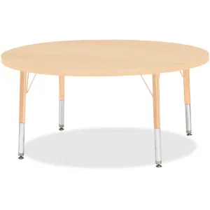 Berries Toddler Height Maple Top/Edge Round Table