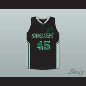 Big Mac 45 Mt Vernon Junior High School Smelters Basketball Jersey Rebound
