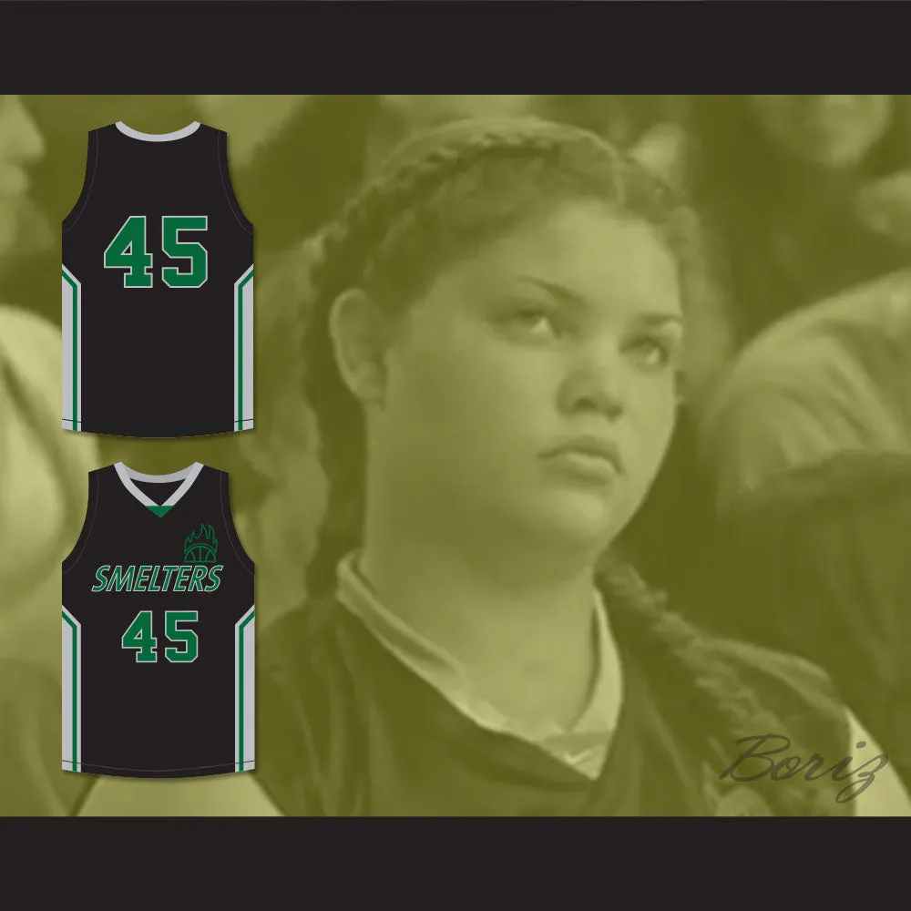 Big Mac 45 Mt Vernon Junior High School Smelters Basketball Jersey Rebound