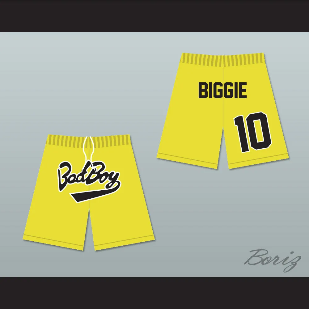Biggie Smalls 10 Bad Boy Basketball Shorts