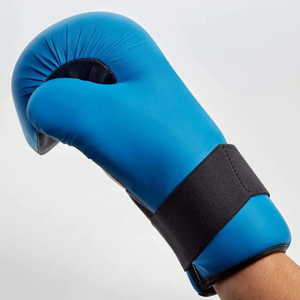 Blitz Sports PU Semi Contact Open Palm Gloves
