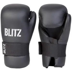 Blitz Sports PU Semi Contact Open Palm Gloves