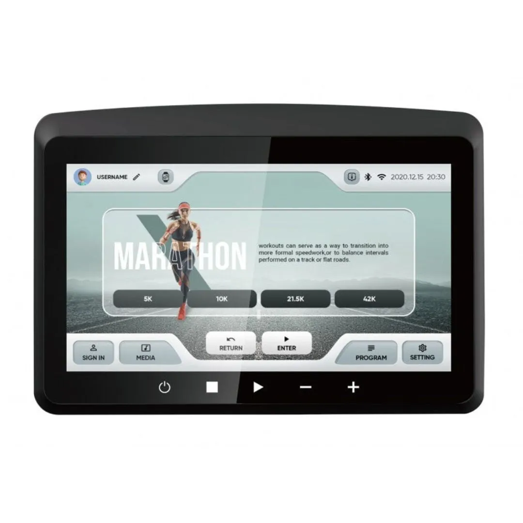 BodyWorx JTX3.25 Treadmill with 15.6" Touchscreen Display