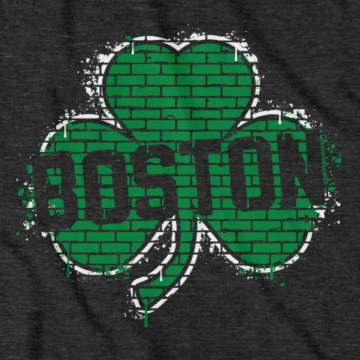 Boston Shamrock Graffiti Youth T-Shirt