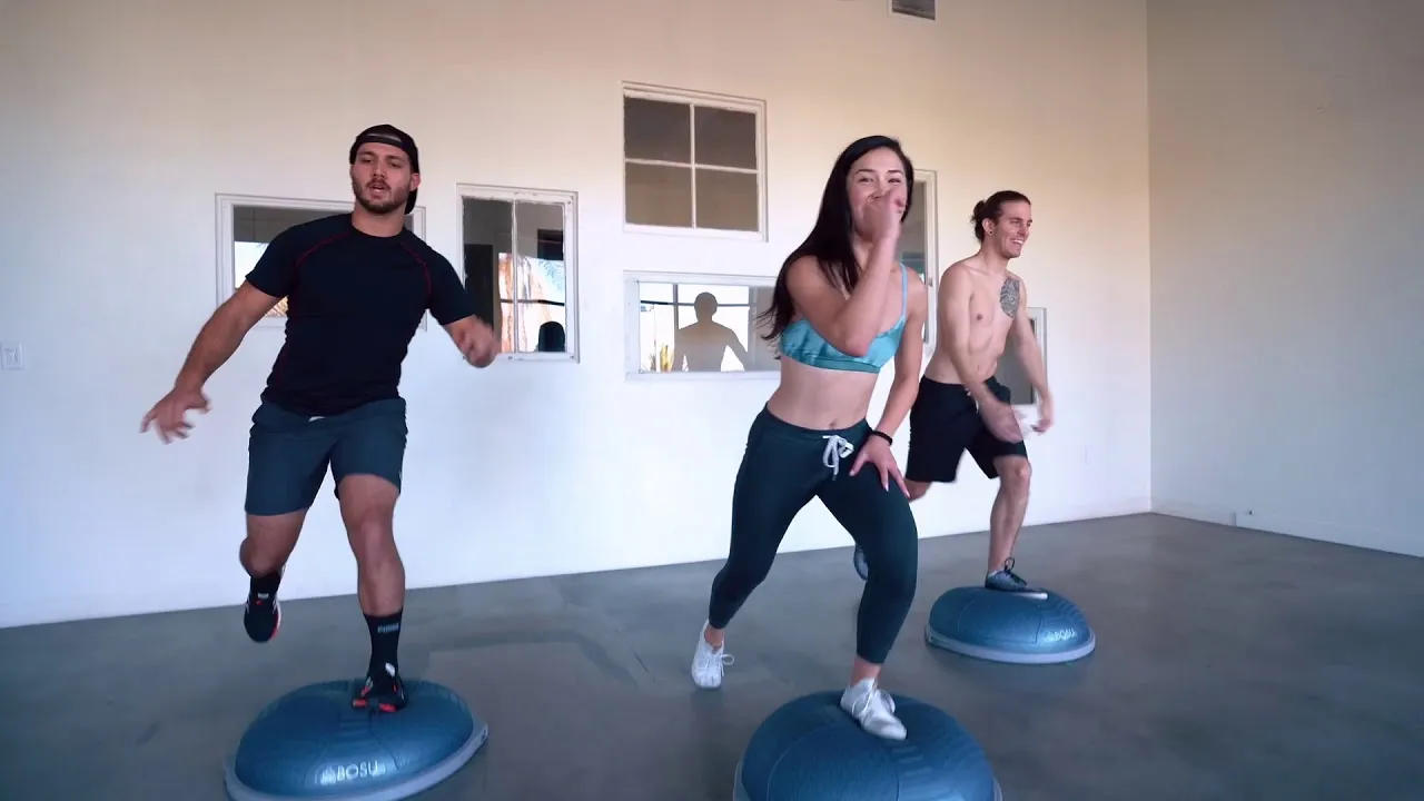BOSU BALL WITH CORDS