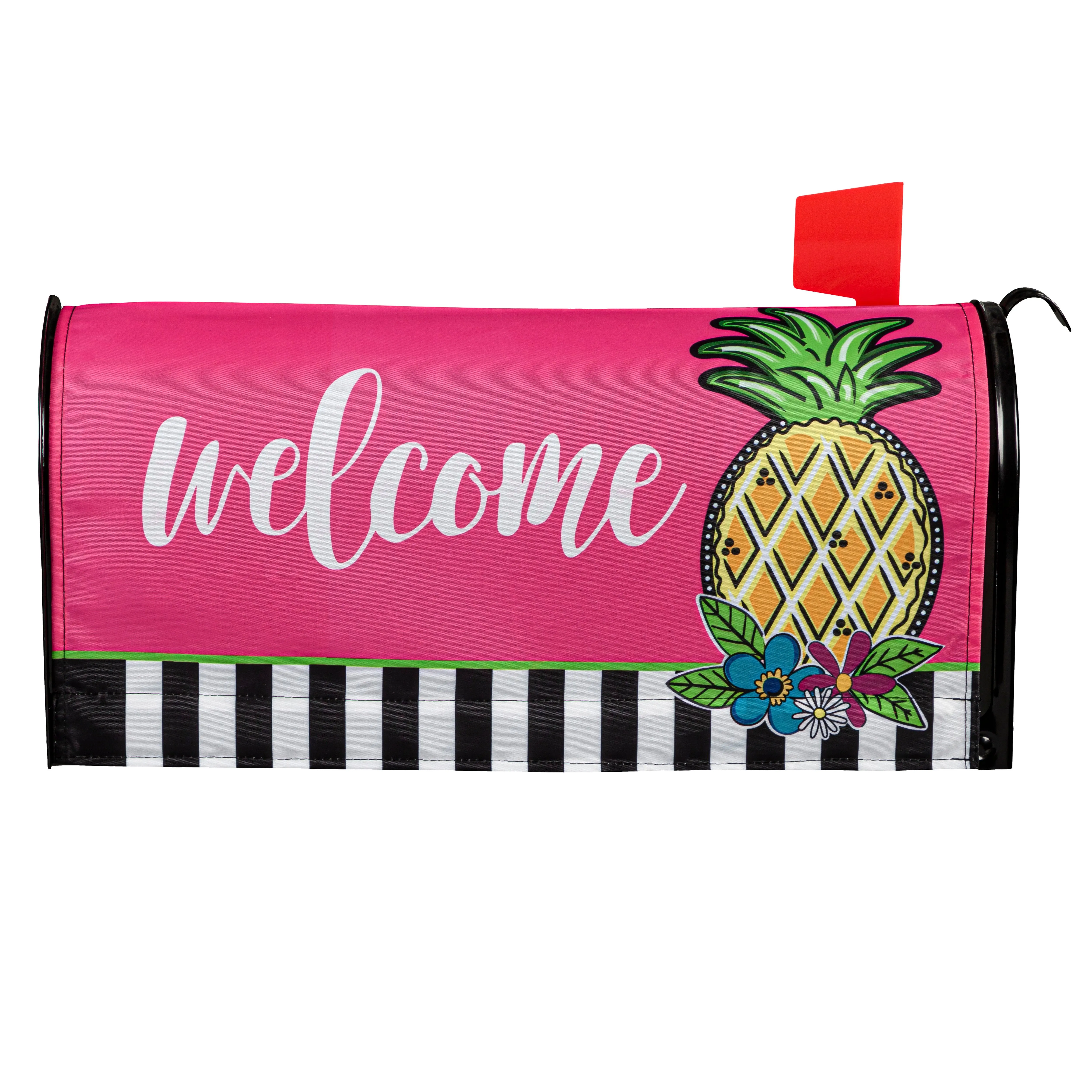 Bright Pineapple Mailbox Cover Mailbox Cover,56817