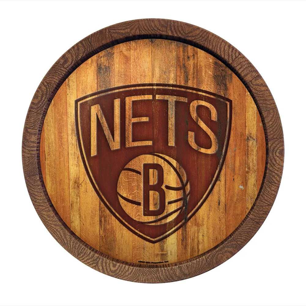 Brooklyn Nets: "Faux" Barrel Top Sign