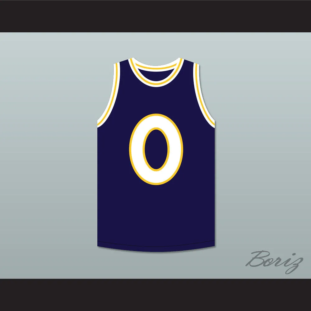 Busta Rhymes 0 Monstars Dark Blue Basketball Jersey Hit Em High