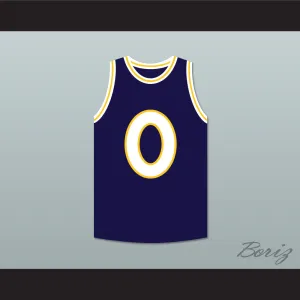 Busta Rhymes 0 Monstars Dark Blue Basketball Jersey Hit Em High