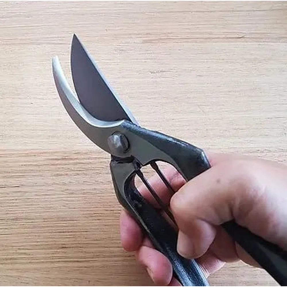 Carbon Steel Secateurs - KUDO Type A 200mm