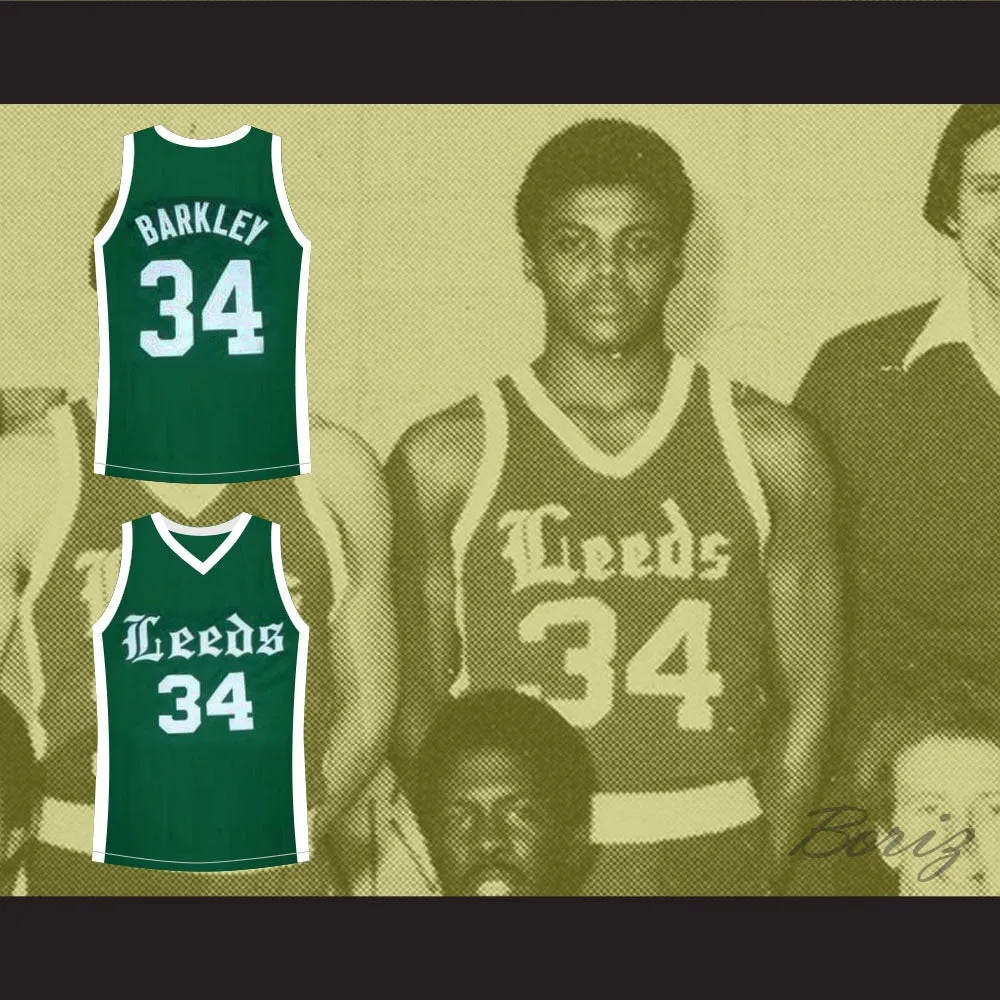 Charles Barkley 34 Leeds High School Basketball Jersey