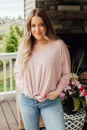 Charlie Dolman tee in blush