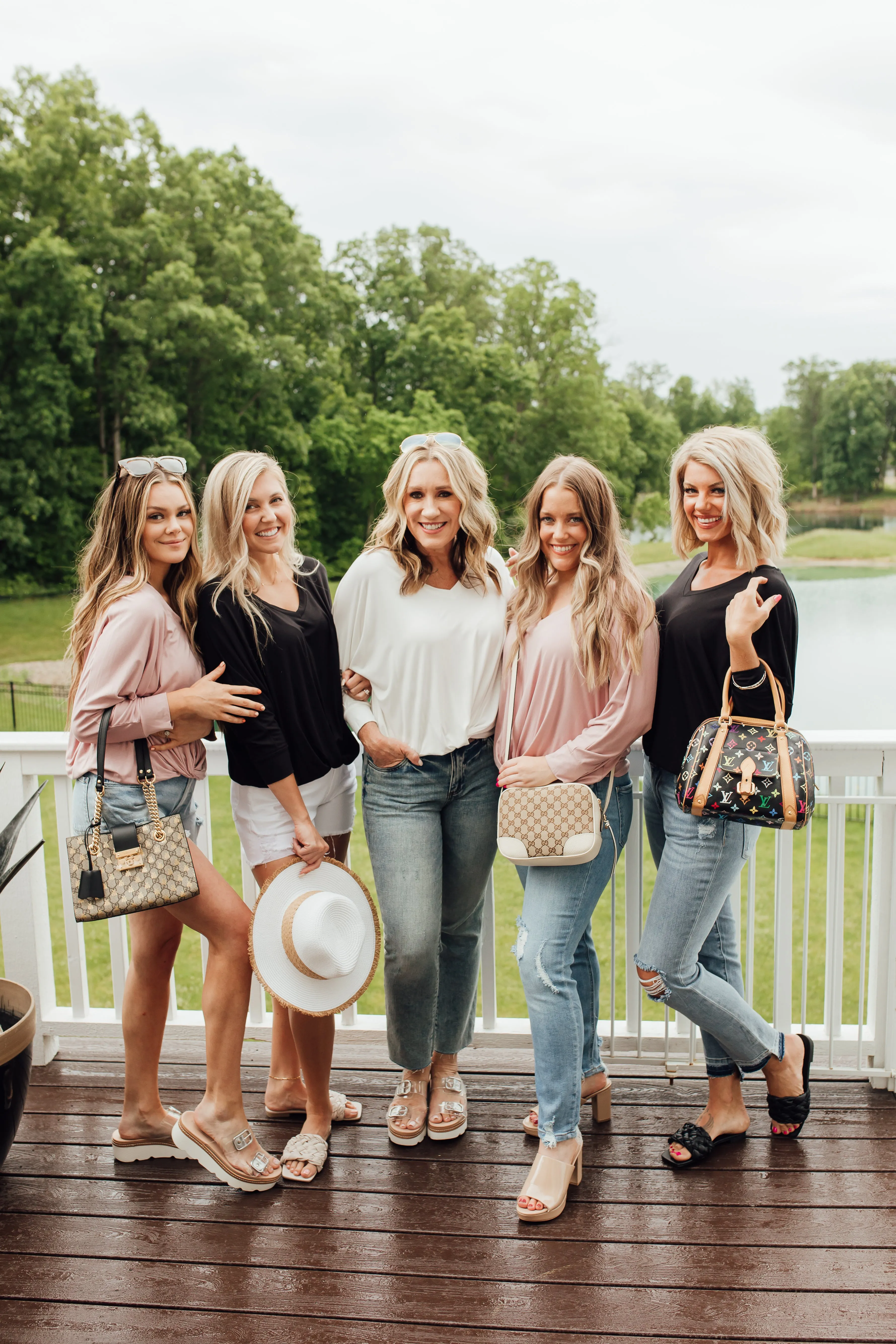 Charlie Dolman tee in blush