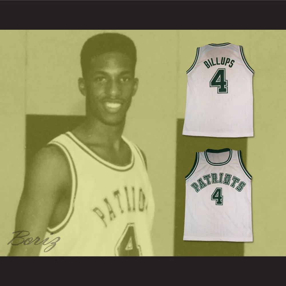 Chauncey Billups 4 George Washington High School Patriots Basketball Jersey