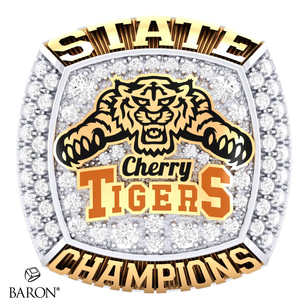 Cherry High School Basketball 2024 Championship Ring - Design 1.3
