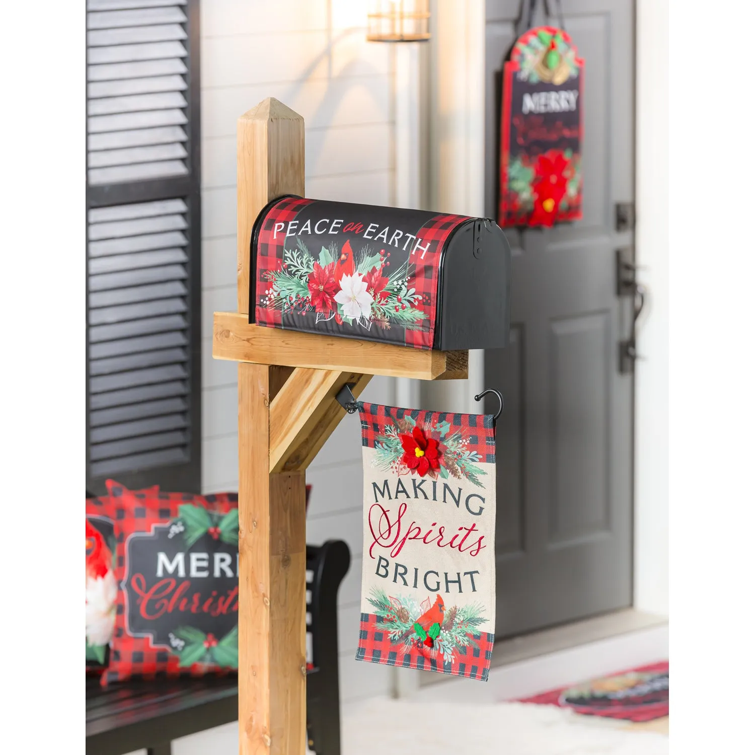 Christmas Joy Mailbox Cover,56800