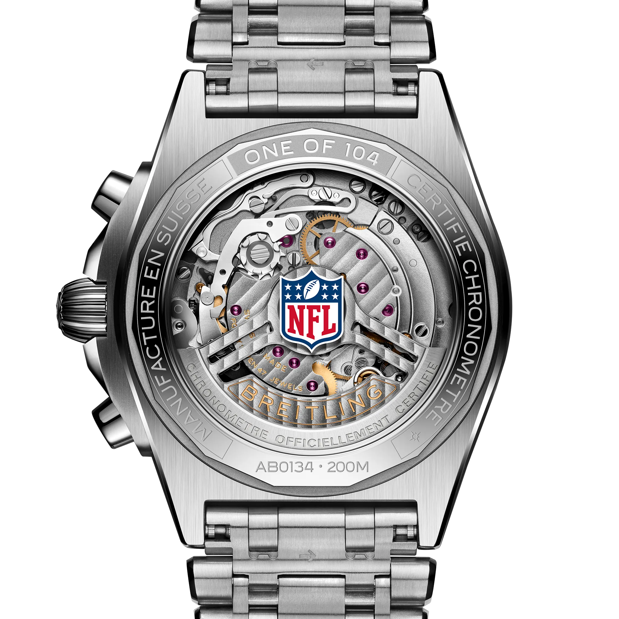 Chronomat B01 42 Detroit Lions Limited Edition Watch