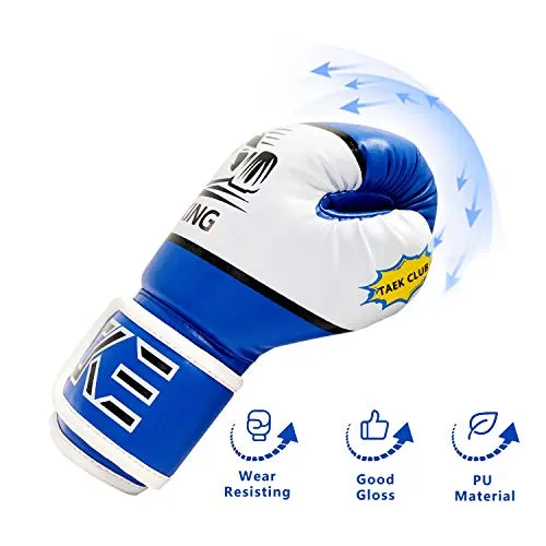 CKE Kids Boxing Gloves for Kids Boys Girls Junior Youth Toddlers Age 5-12 Years Training Boxing Gloves for Punching Bag Kickboxing Muay Thai