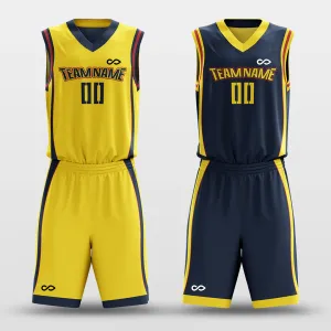 CLASSIC20 - Customized Reversible Sublimated Basketball Set