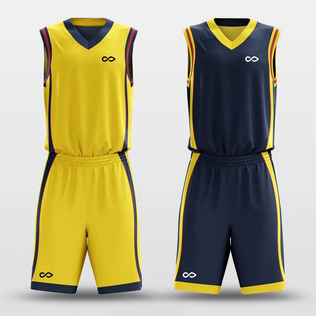 CLASSIC20 - Customized Reversible Sublimated Basketball Set