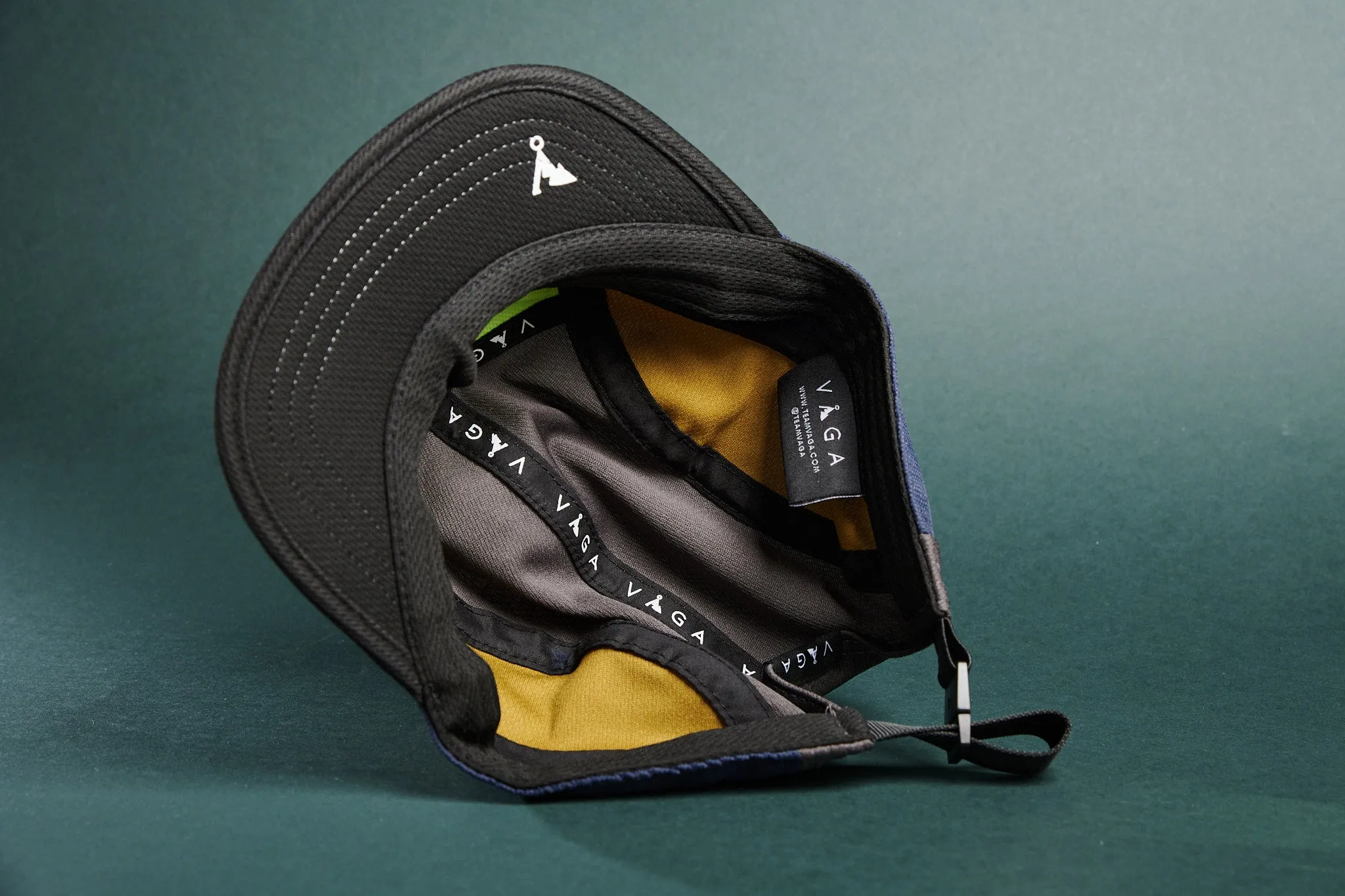 Club Cap - Charcoal, Navy & Green