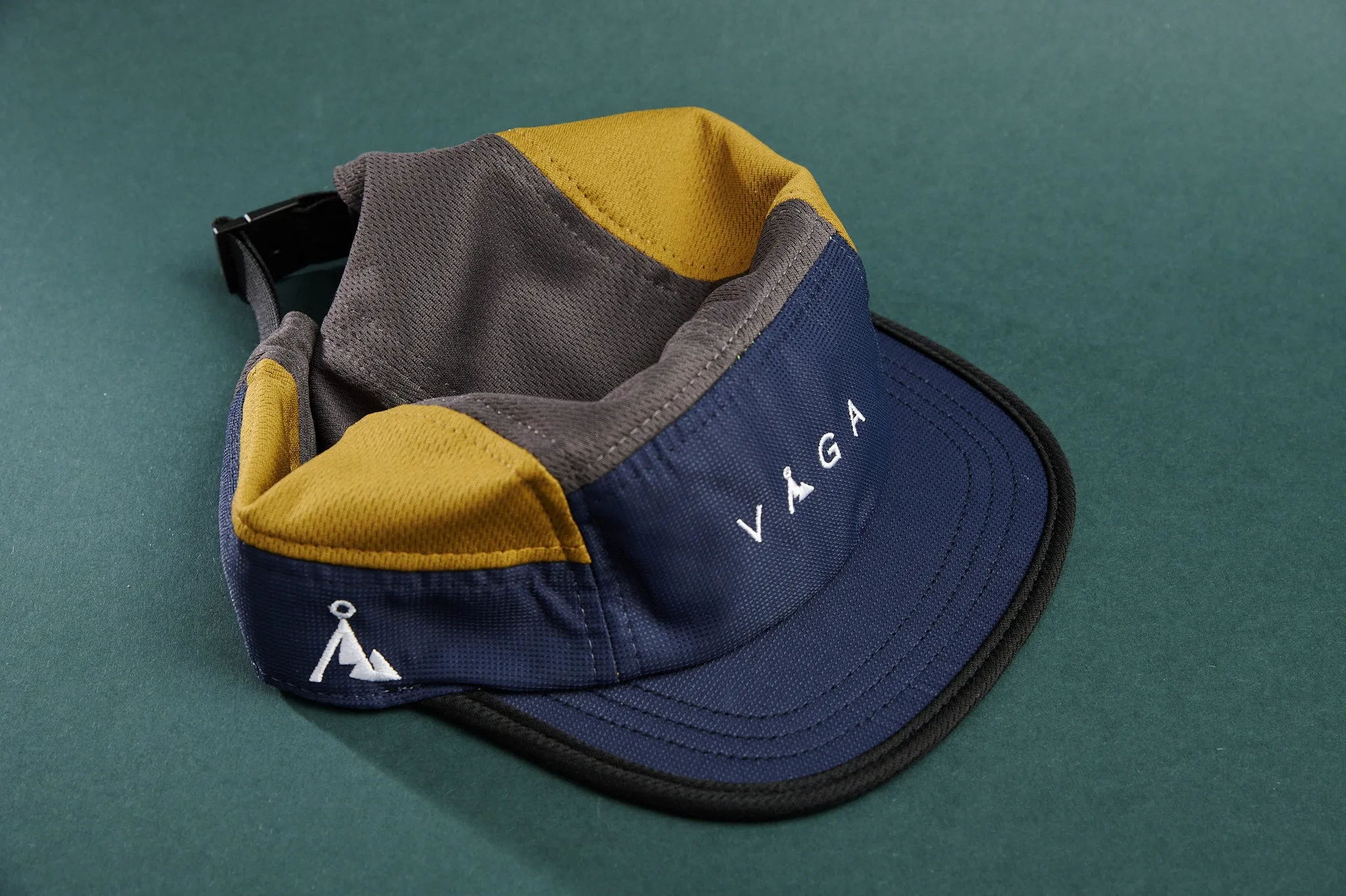 Club Cap - Charcoal, Navy & Green