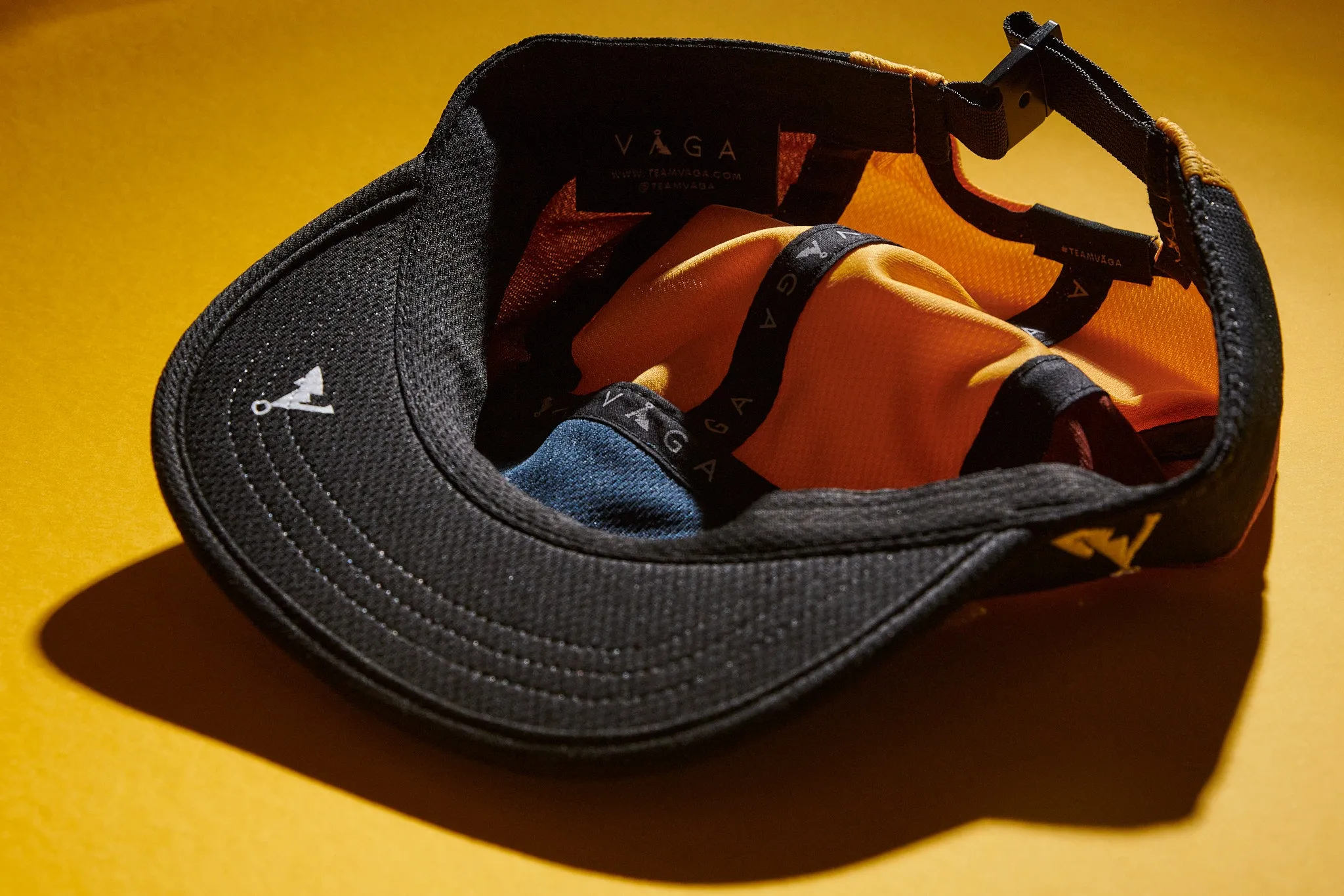 Club Cap - Ocean Blue, Yellow & Brown