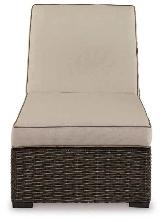 Coastline Bay Chaise Lounge with Cushion