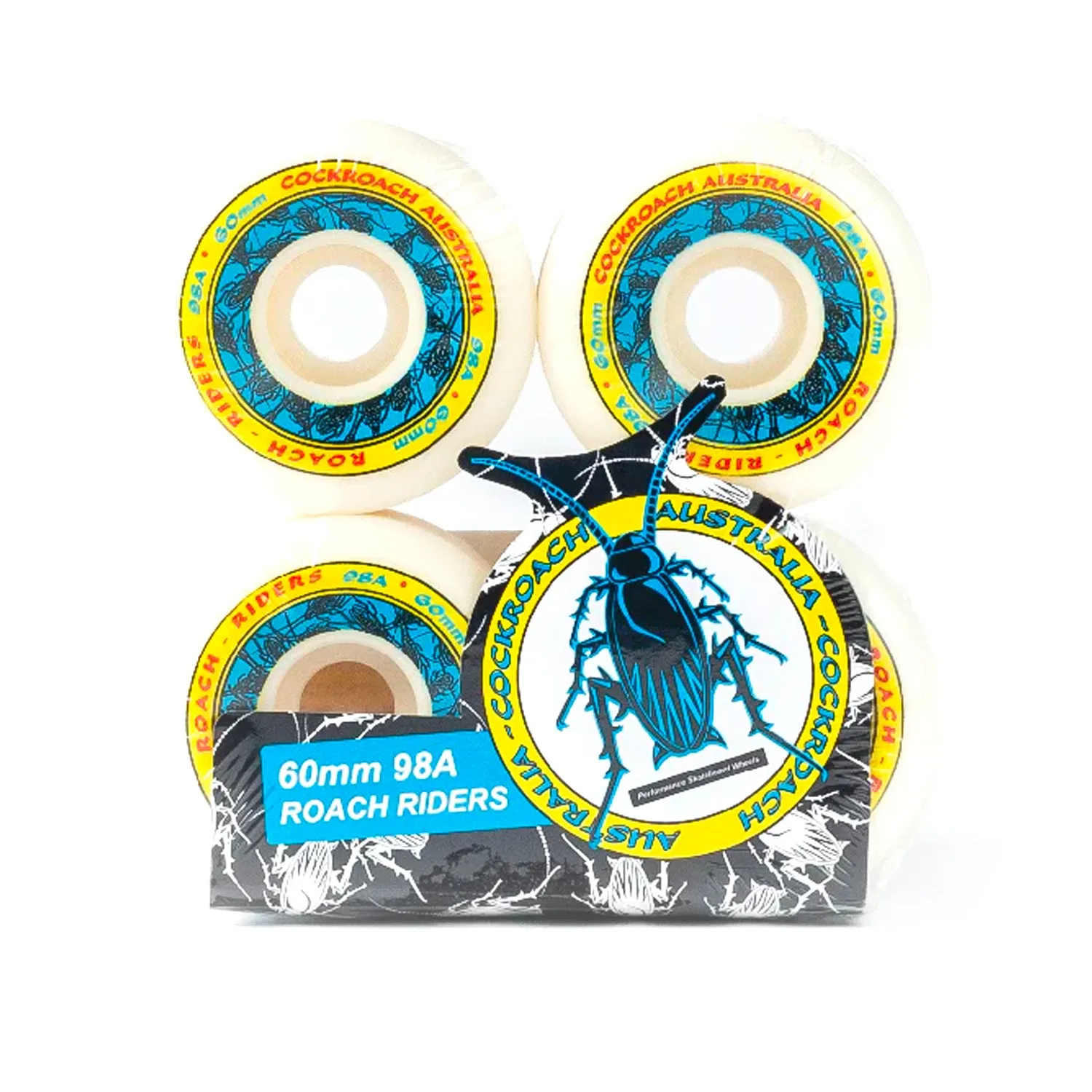 Cockroach - Roach Riders 60MM 98A Skateboard Wheels