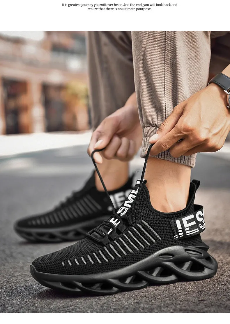 Comfortable Sneakers – Breathable Running Shoes for Women, Mesh Tennis Sports Shoes, Outdoor Air Walking, Casual Men’s Shoes