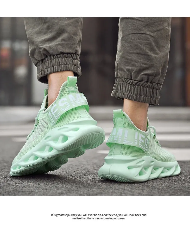 Comfortable Sneakers – Breathable Running Shoes for Women, Mesh Tennis Sports Shoes, Outdoor Air Walking, Casual Men’s Shoes