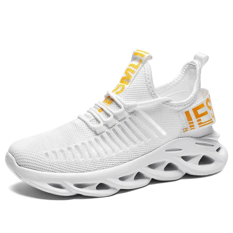 Comfortable Sneakers – Breathable Running Shoes for Women, Mesh Tennis Sports Shoes, Outdoor Air Walking, Casual Men’s Shoes